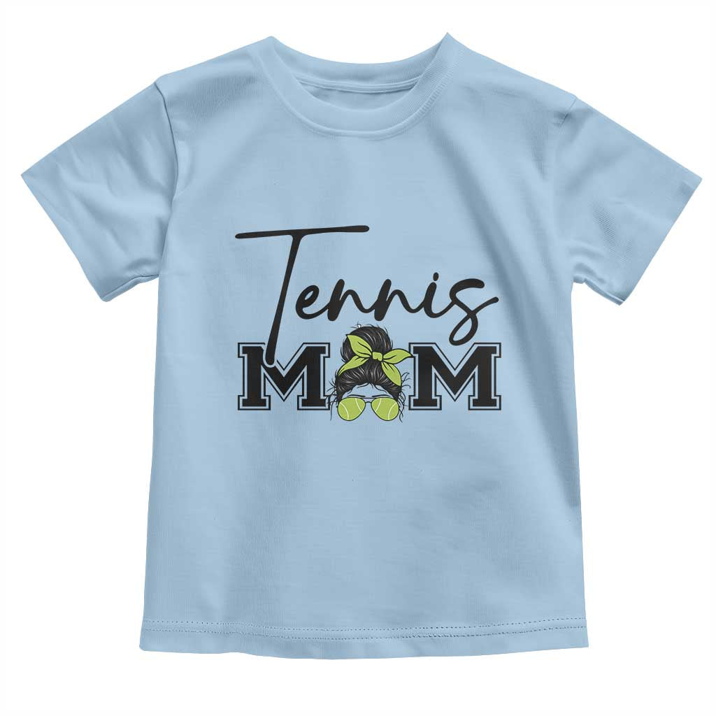 Funny Tennis Player Gift For Tennis Mom Toddler T Shirt - Wonder Print Shop