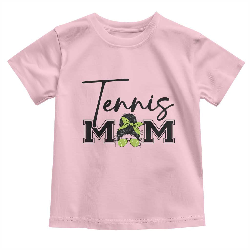 Funny Tennis Player Gift For Tennis Mom Toddler T Shirt - Wonder Print Shop