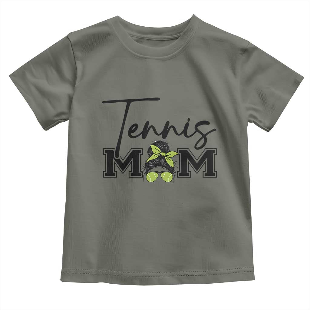 Funny Tennis Player Gift For Tennis Mom Toddler T Shirt - Wonder Print Shop