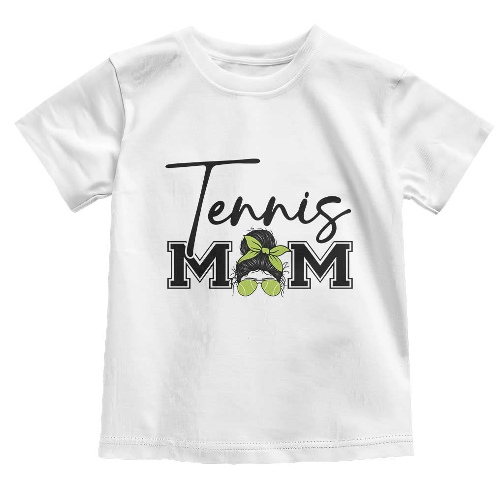 Funny Tennis Player Gift For Tennis Mom Toddler T Shirt - Wonder Print Shop