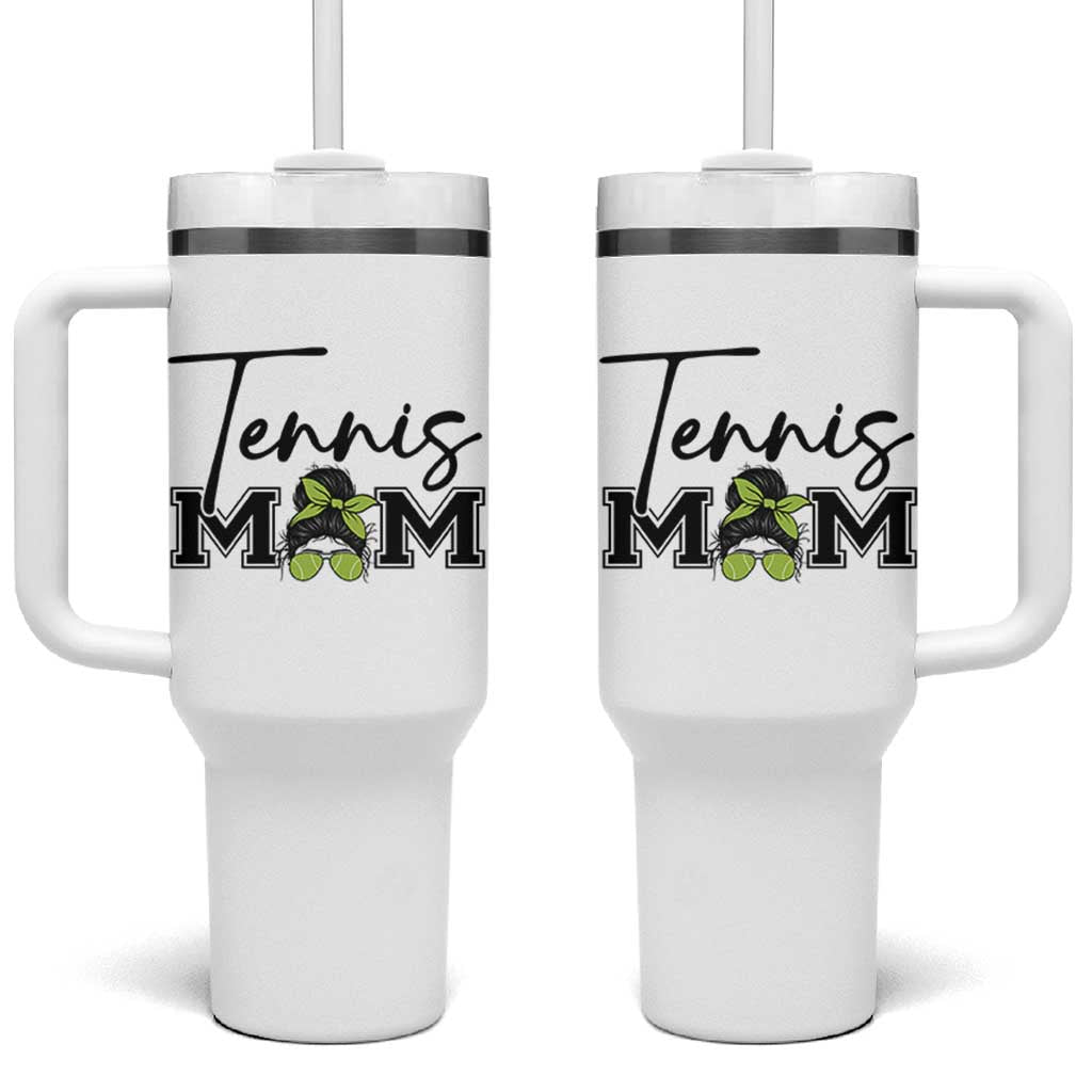 Funny Tennis Player Gift For Tennis Mom Tumbler With Handle - Wonder Print Shop