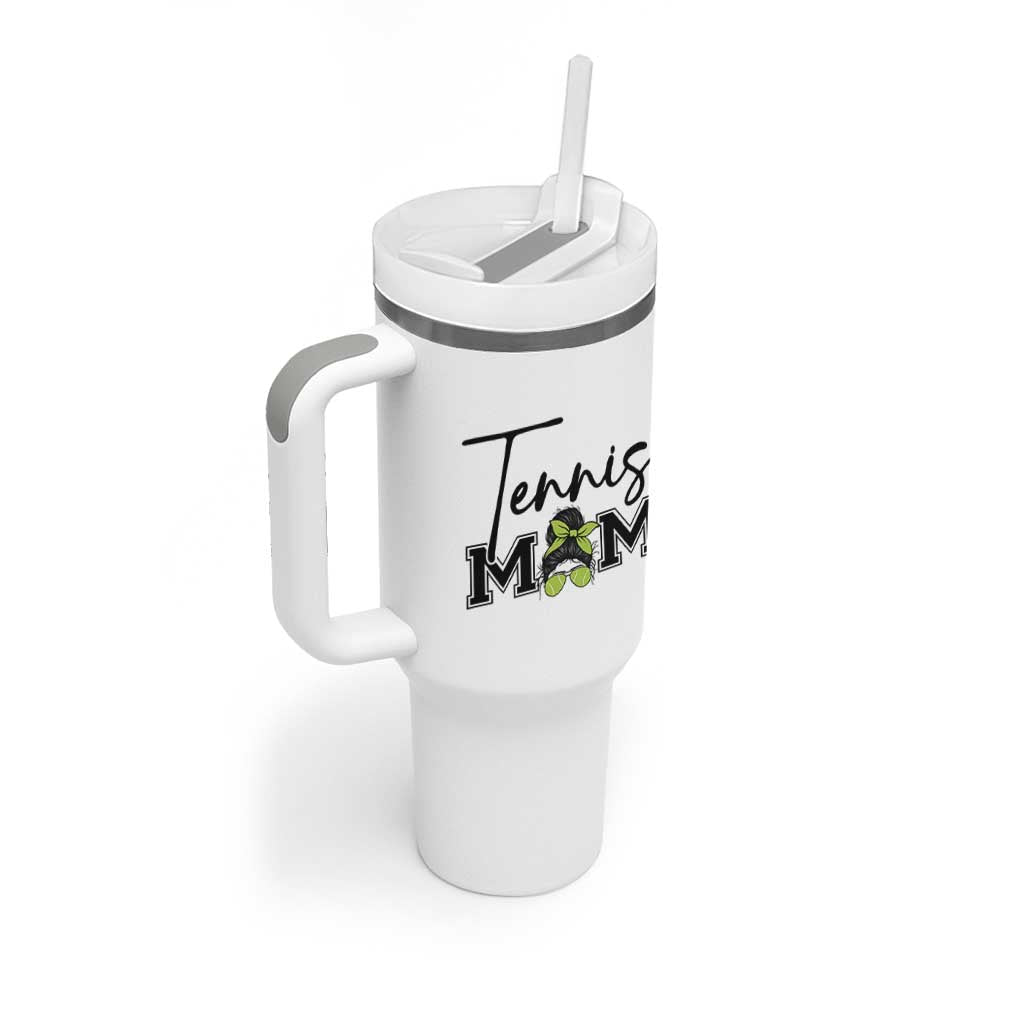 Funny Tennis Player Gift For Tennis Mom Tumbler With Handle - Wonder Print Shop