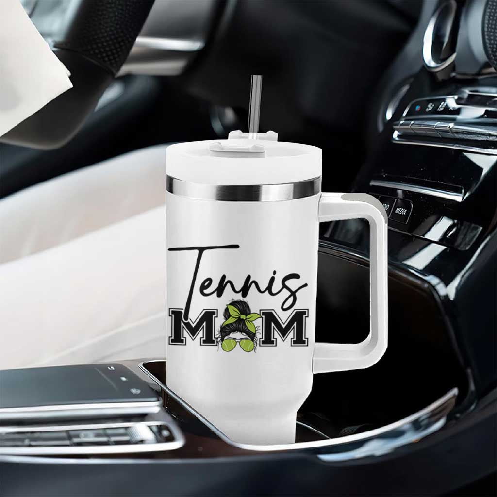 Funny Tennis Player Gift For Tennis Mom Tumbler With Handle - Wonder Print Shop