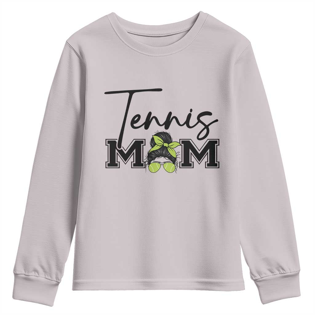 Funny Tennis Player Gift For Tennis Mom Youth Sweatshirt - Wonder Print Shop