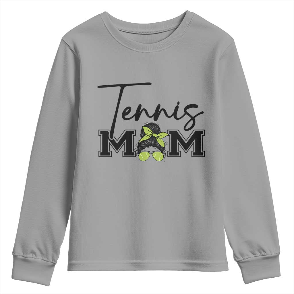 Funny Tennis Player Gift For Tennis Mom Youth Sweatshirt - Wonder Print Shop