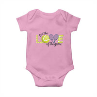 For The Love Of The Game Baby Onesie Inspirational Tennis Gift - Wonder Print Shop