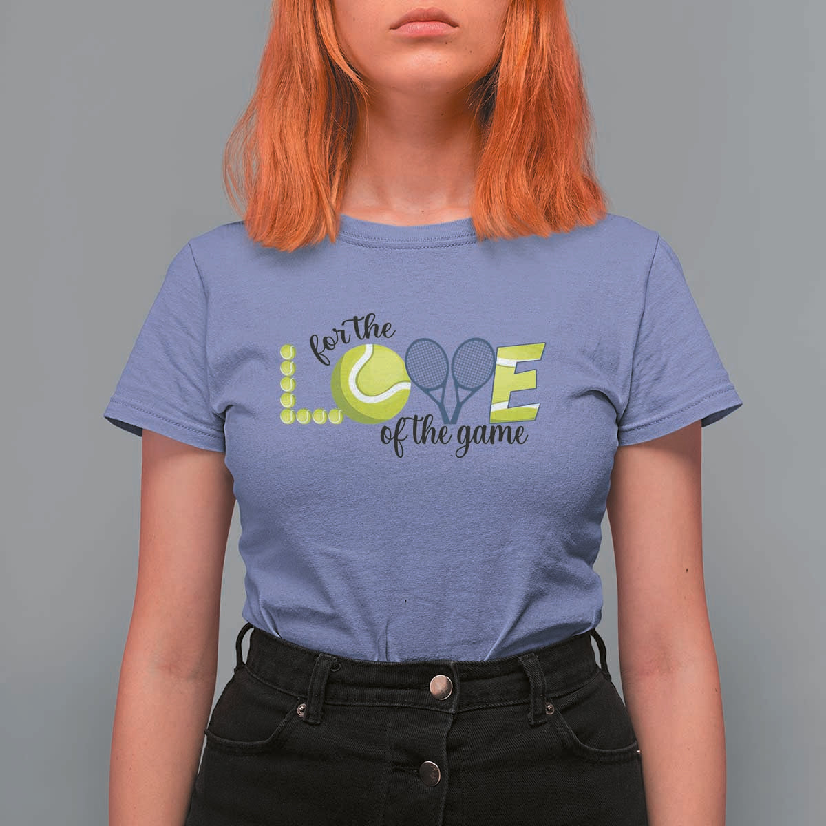 For The Love Of The Game T Shirt For Women Inspirational Tennis Gift - Wonder Print Shop