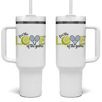 For The Love Of The Game Tumbler With Handle Inspirational Tennis Gift - Wonder Print Shop