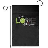 For The Love Of The Game Garden Flag Funny Tennis Fan Gift - Wonder Print Shop