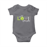 For The Love Of The Game Baby Onesie Funny Tennis Fan Gift - Wonder Print Shop