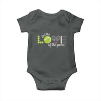 For The Love Of The Game Baby Onesie Funny Tennis Fan Gift - Wonder Print Shop