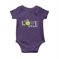 For The Love Of The Game Baby Onesie Funny Tennis Fan Gift - Wonder Print Shop