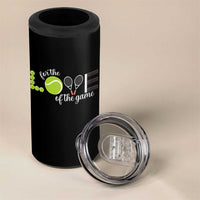 For The Love Of The Game 4 in 1 Can Cooler Tumbler Funny Tennis Fan Gift - Wonder Print Shop