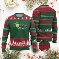 For The Love Of The Game Ugly Christmas Sweater Funny Tennis Fan Gift - Wonder Print Shop