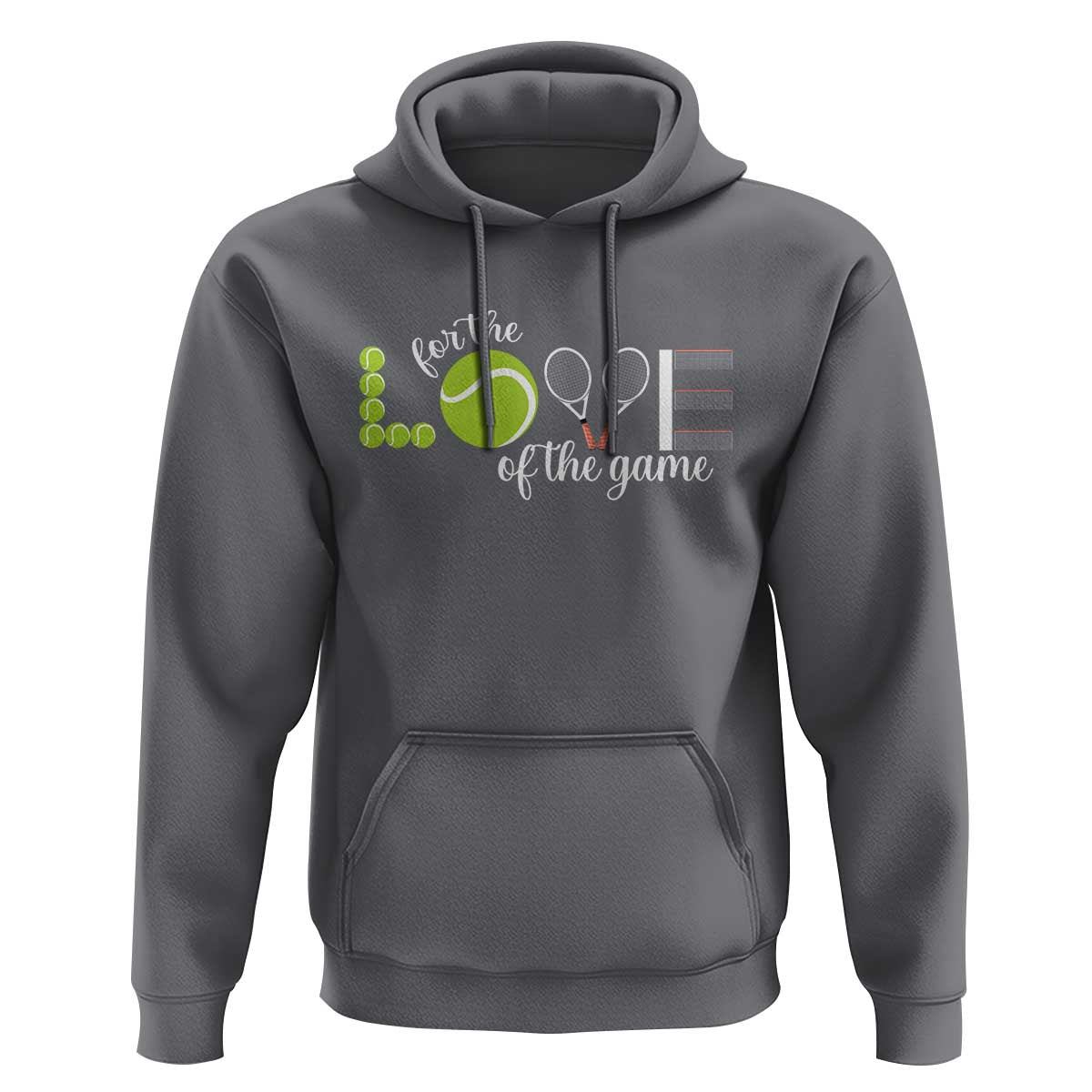 For The Love Of The Game Hoodie Funny Tennis Fan Gift - Wonder Print Shop