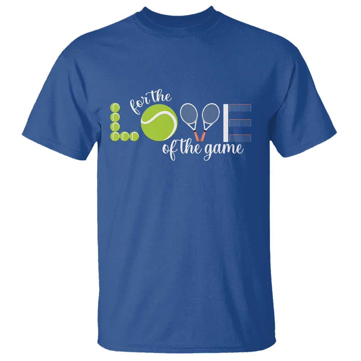 For The Love Of The Game T Shirt Funny Tennis Fan Gift - Wonder Print Shop