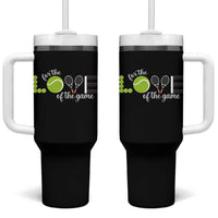 For The Love Of The Game Tumbler With Handle Funny Tennis Fan Gift - Wonder Print Shop
