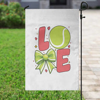 Love With A Tennis Ball Garden Flag Valentines Day Gift - Wonder Print Shop