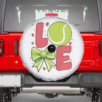 Love With A Tennis Ball Spare Tire Cover Valentines Day Gift - Wonder Print Shop
