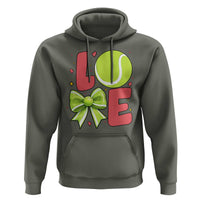 Love With A Tennis Ball Hoodie Valentines Day Gift - Wonder Print Shop