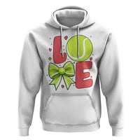 Love With A Tennis Ball Hoodie Valentines Day Gift - Wonder Print Shop