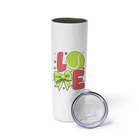 Love With A Tennis Ball Skinny Tumbler Valentines Day Gift - Wonder Print Shop