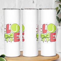 Love With A Tennis Ball Skinny Tumbler Valentines Day Gift - Wonder Print Shop