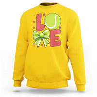 Love With A Tennis Ball Sweatshirt Valentines Day Gift - Wonder Print Shop