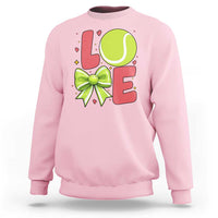 Love With A Tennis Ball Sweatshirt Valentines Day Gift - Wonder Print Shop