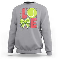 Love With A Tennis Ball Sweatshirt Valentines Day Gift - Wonder Print Shop