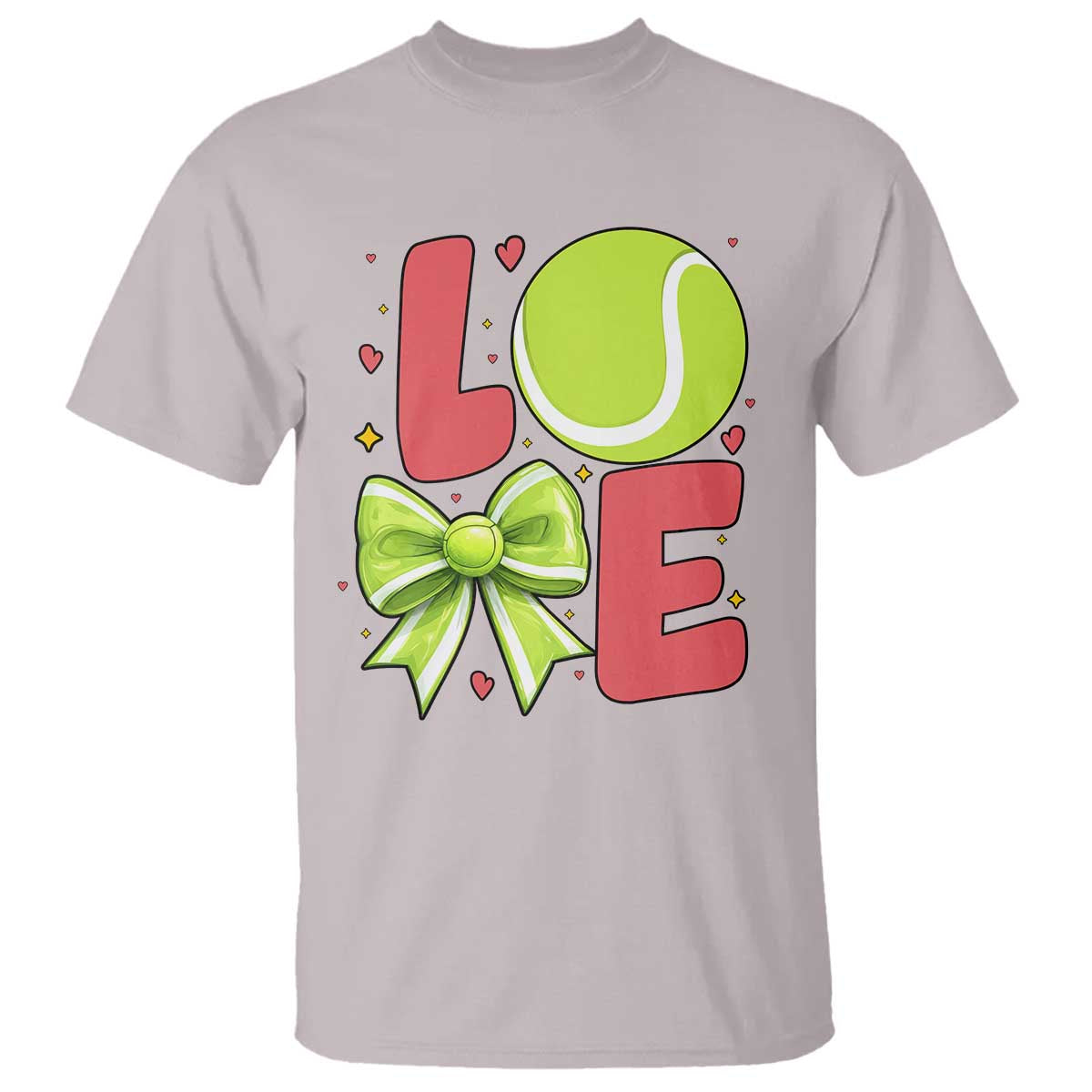 Love With A Tennis Ball T Shirt Valentines Day Gift - Wonder Print Shop