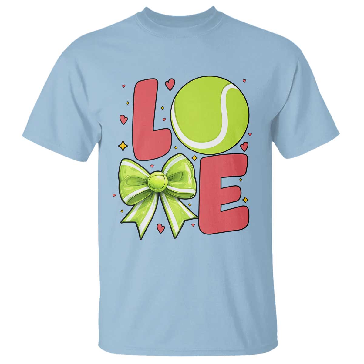 Love With A Tennis Ball T Shirt Valentines Day Gift - Wonder Print Shop