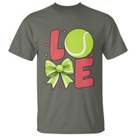 Love With A Tennis Ball T Shirt Valentines Day Gift - Wonder Print Shop