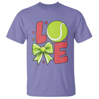 Love With A Tennis Ball T Shirt Valentines Day Gift - Wonder Print Shop
