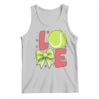 Love With A Tennis Ball Tank Top Valentines Day Gift - Wonder Print Shop