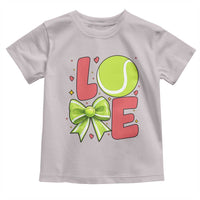 Love With A Tennis Ball Toddler T Shirt Valentines Day Gift - Wonder Print Shop