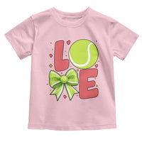 Love With A Tennis Ball Toddler T Shirt Valentines Day Gift - Wonder Print Shop