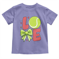 Love With A Tennis Ball Toddler T Shirt Valentines Day Gift - Wonder Print Shop