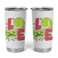 Love With A Tennis Ball Tumbler Cup Valentines Day Gift - Wonder Print Shop