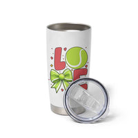 Love With A Tennis Ball Tumbler Cup Valentines Day Gift - Wonder Print Shop