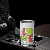 Love With A Tennis Ball Tumbler Cup Valentines Day Gift - Wonder Print Shop
