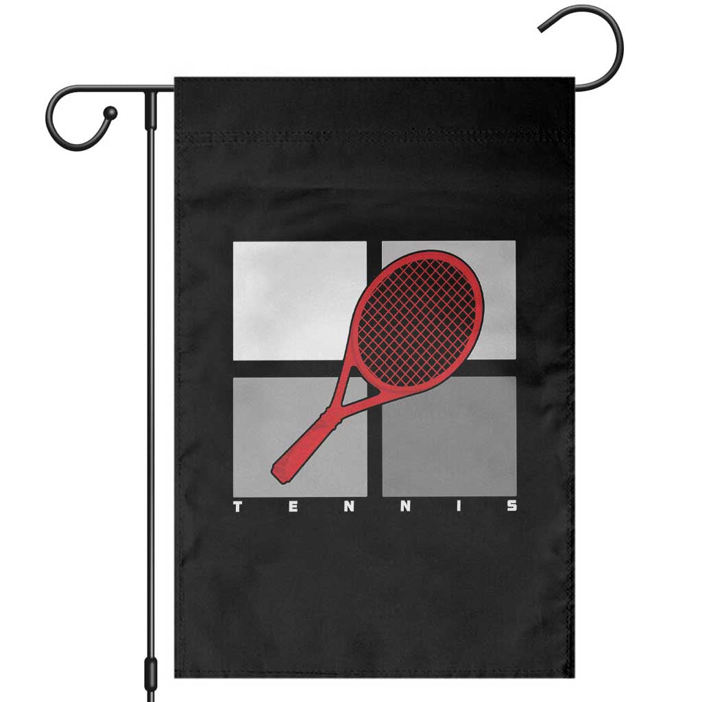 Tennis Obsession Garden Flag Vintage Sports Lover Gift - Wonder Print Shop