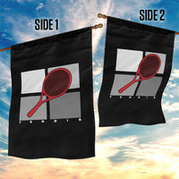 Tennis Obsession Garden Flag Vintage Sports Lover Gift - Wonder Print Shop