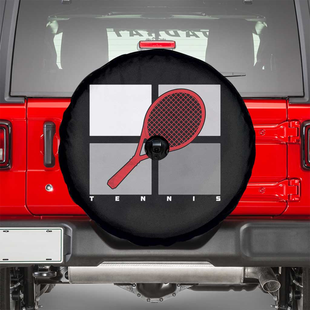 Tennis Obsession Spare Tire Cover Vintage Sports Lover Gift - Wonder Print Shop