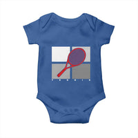 Tennis Obsession Baby Onesie Vintage Sports Lover Gift - Wonder Print Shop