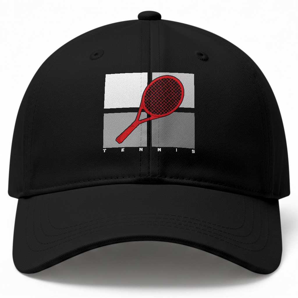 Tennis Obsession Baseball Cap Vintage Sports Lover Gift