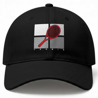 Tennis Obsession Baseball Cap Vintage Sports Lover Gift