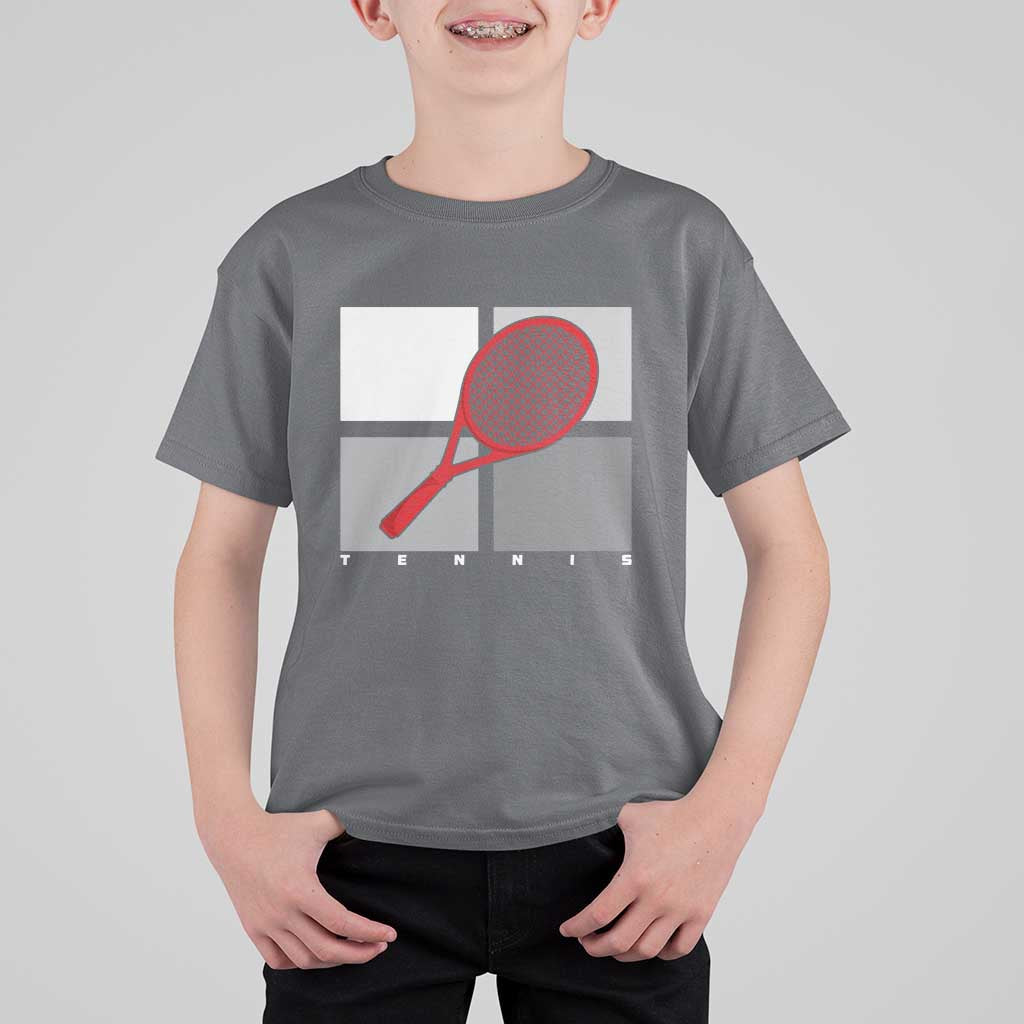 Tennis Obsession T Shirt For Kid Vintage Sports Lover Gift - Wonder Print Shop