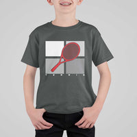 Tennis Obsession T Shirt For Kid Vintage Sports Lover Gift - Wonder Print Shop