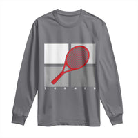 Tennis Obsession Long Sleeve Shirt Vintage Sports Lover Gift - Wonder Print Shop